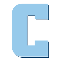 Block C, light blue on white variant, cell 306