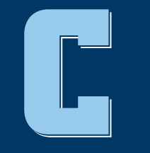 Block C, white on dark blue variant, cell 306