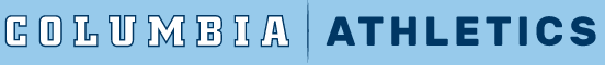 Columbia | Athletics wordmark, white on light blue variant, cell 311