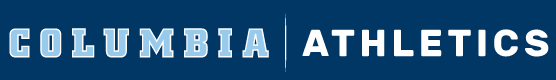 Columbia | Athletics wordmark, white on dark blue variant, cell 311