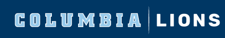 Columbia | Lions wordmark, white on dark blue variant, cell 311
