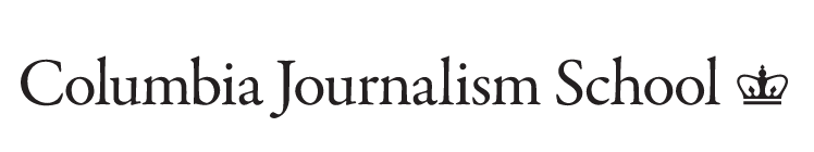 Journalism School logo, horizontal variant, cell 509