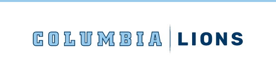 Columbia | Lions wordmark, light blue on white variant, cell 311