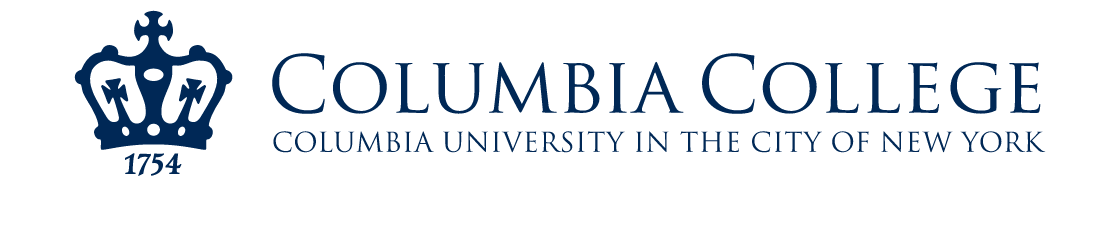 Columbia College, horizontal lockup with tagline variant, cell 401