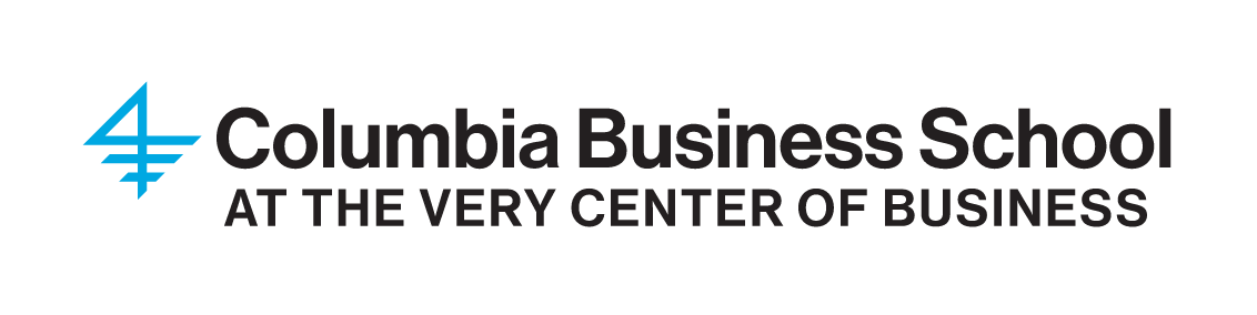 Columbia Business School, horizontal lockup with tagline variant, cell 501