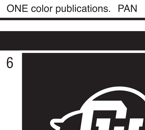 COLORADO BUFFALOES wordmark, stacked black on gold variant, cell 25