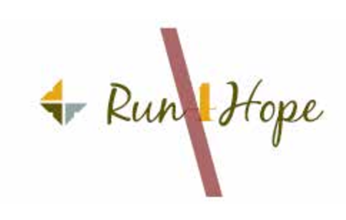 Concordia University Irvine logo, color with red diagonal line and 'Run Hope' text variant