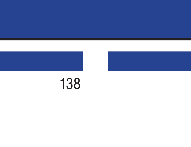 Creighton University School of Dentistry logo, blue stacked variant, cell 141