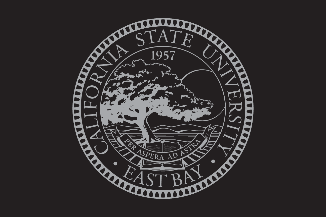 University Seal, white on black background variant, cell 21