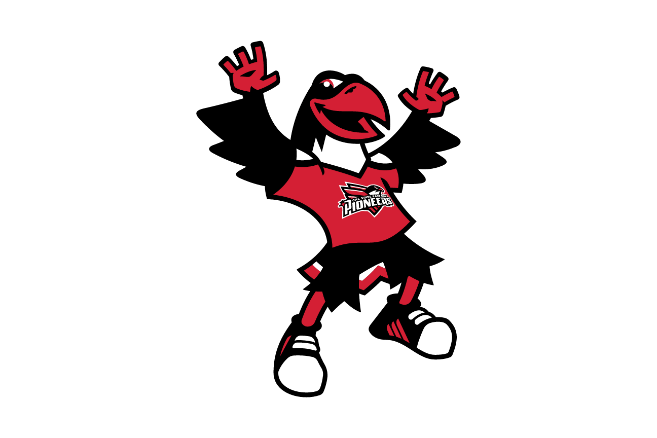 mascot, arms up, red jersey variant, cell 83