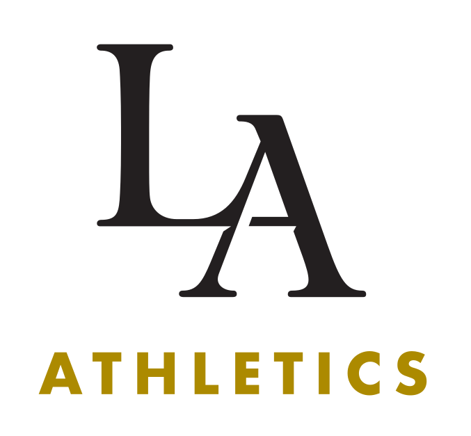 LA Athletics lockup, black/gold variant, cell 81