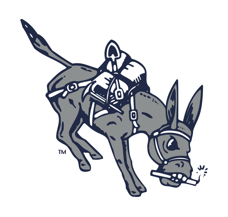 Blaster the Burro mascot, full color variant, cell 17