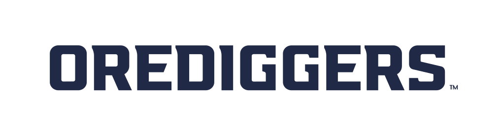 Orediggers wordmark, black variant, cell 18
