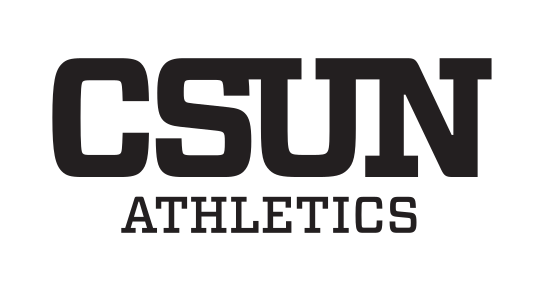 CSUN Athletics wordmark, black variant, cell 32