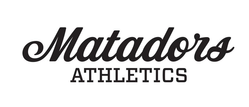 Matadors Athletics script, black variant, cell 35