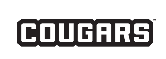Cougars wordmark, black variant, cell 14