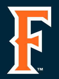 F lettermark, orange with white outline variant, cell 2