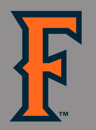 F lettermark, navy with orange outline variant, cell 4
