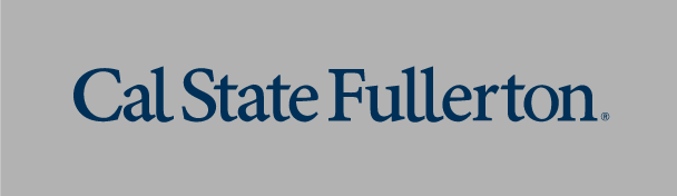 Cal State Fullerton wordmark, navy variant, cell 69