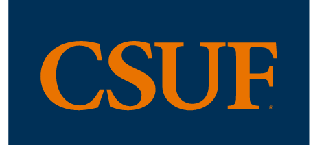 CSUF lettermark, orange variant, cell 47