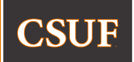 CSUF lettermark, white variant, cell 51