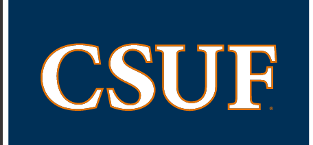 CSUF lettermark, white variant, cell 52