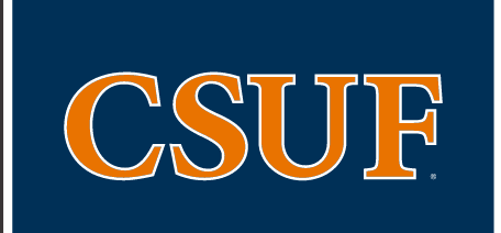 CSUF lettermark, orange variant, cell 56