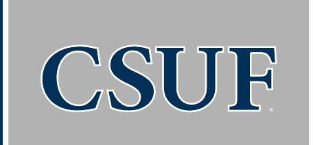 CSUF lettermark, navy variant, cell 57
