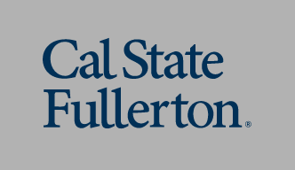 Cal State Fullerton stacked wordmark, navy variant, cell 78