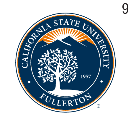 University Seal, navy and orange variant, cell 91