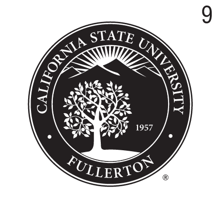 University Seal, black and white variant, cell 93