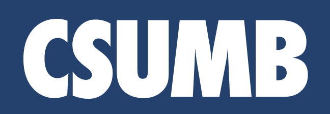 CSUMB, white on blue variant
