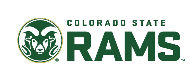 Colorado State Rams lockup, horizontal variant, cell 4