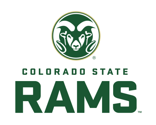 Colorado State Rams lockup, stacked variant, cell 5