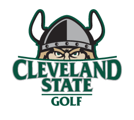 CLEVELAND STATE GOLF logo, green and white variant, cell 39