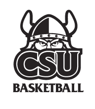 CSU Basketball logo, black and white variant, cell 56