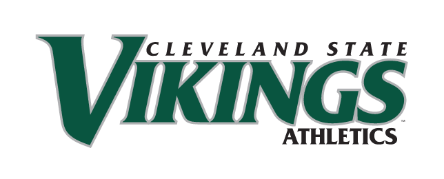 Cleveland State Vikings Athletics wordmark, full color variant, cell 73