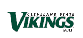 Cleveland State Vikings Golf wordmark, full color variant, cell 81