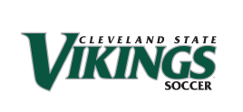 Cleveland State Vikings Soccer wordmark, full color variant, cell 85
