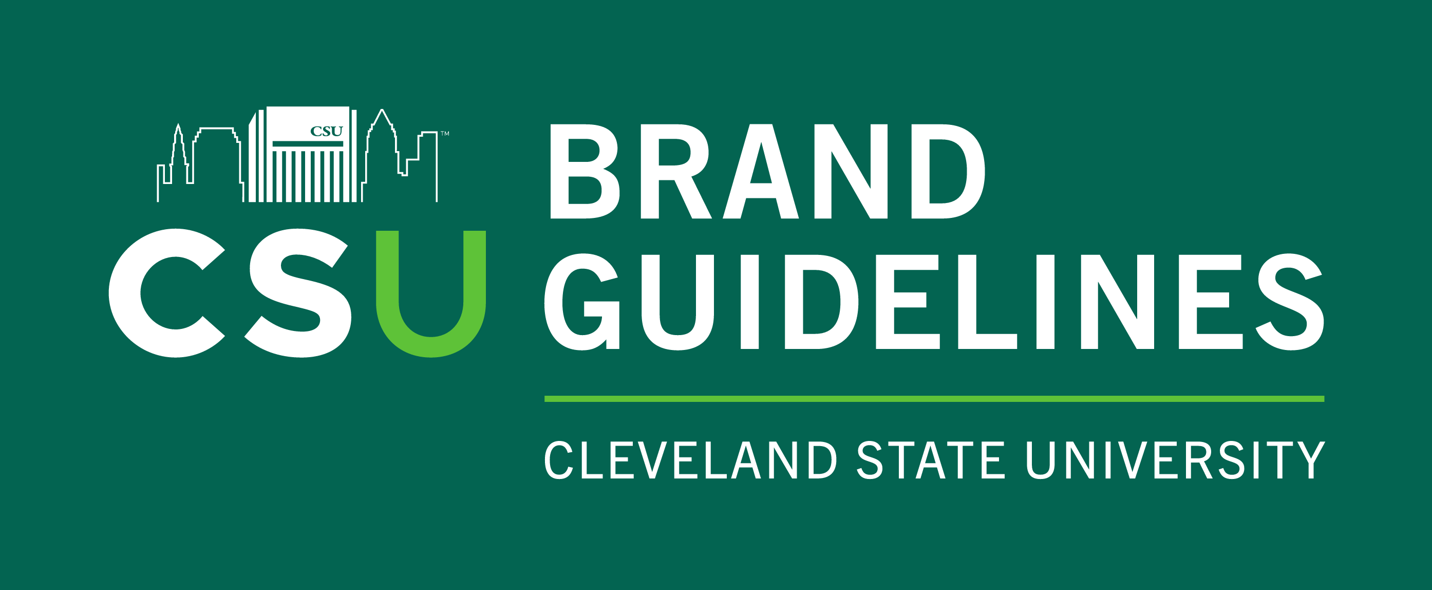 Cleveland State University, primary logo lockup variant