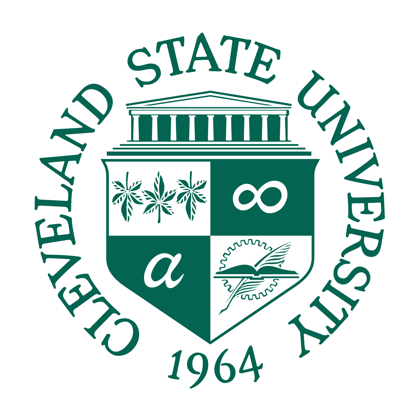 university seal, green variant