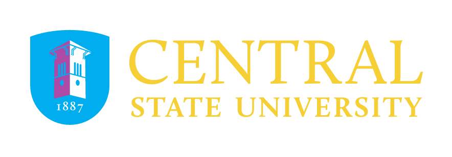 Central State University logo, incorrect color palette variant