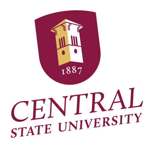 Central State University logo, incorrect stretch/tilt variant