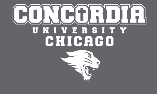 Concordia University Chicago & Cougar Head, white variant, cell 101