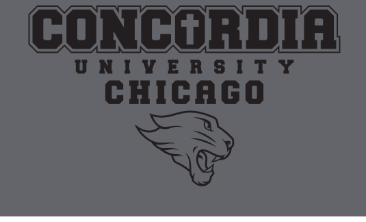 Concordia University Chicago & Cougar Head, black variant, cell 102