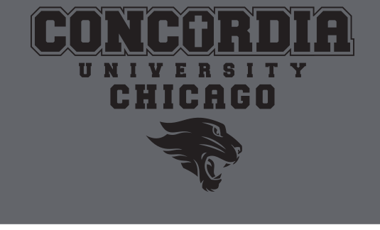 Concordia University Chicago & Cougar Head, black variant, cell 103