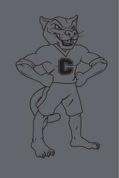 Charlie T., hands on hips, black/grey variant, cell 120