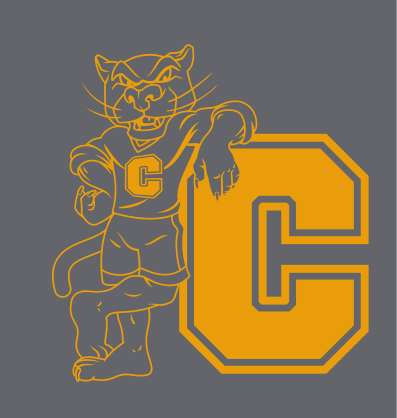 Charlie T. with C, gold outline variant, cell 118