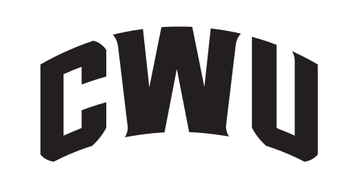 CWU wordmark, black/white variant, cell 40