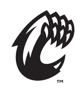 Wildcat head, black/white variant, cell 28